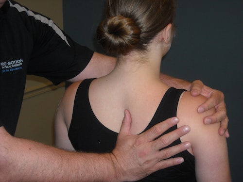 shoulder blade treatment